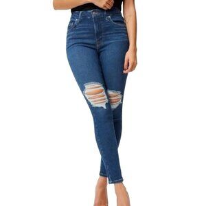Good American Distressed Always Fits Skinny Jeans